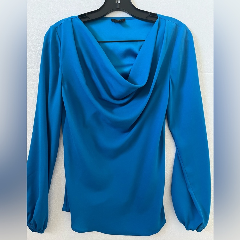 Ann Taylor Turquoise blouse, Sz.0